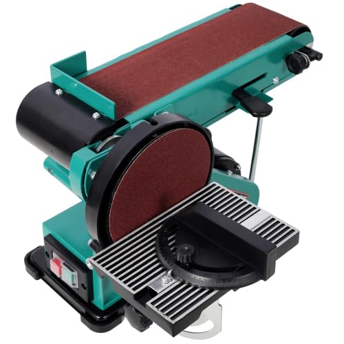 4" x 36" Belt Sander 6" Disc Polisher Grinder Q499465