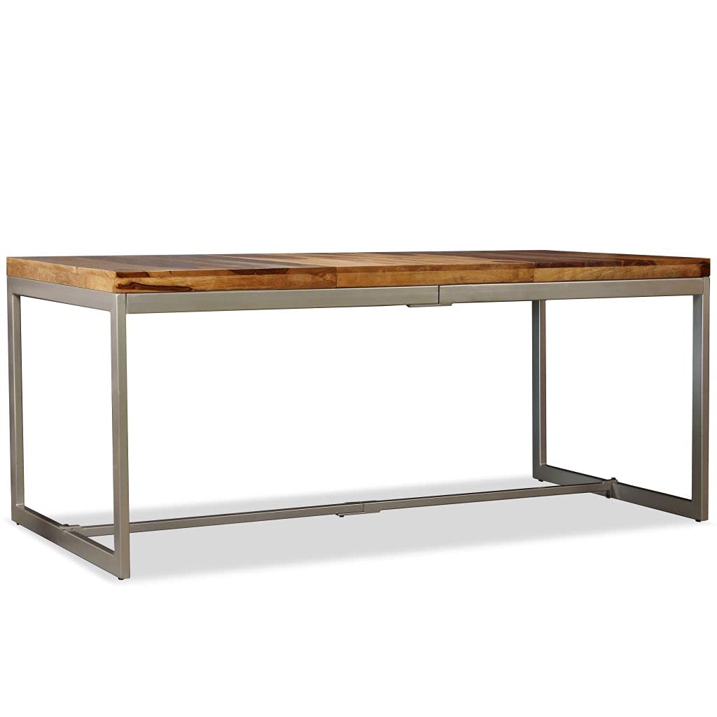 Wood Rectangular Dining Table Y54505