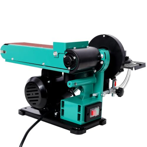 4" x 36" Belt Sander 6" Disc Polisher Grinder Q499465