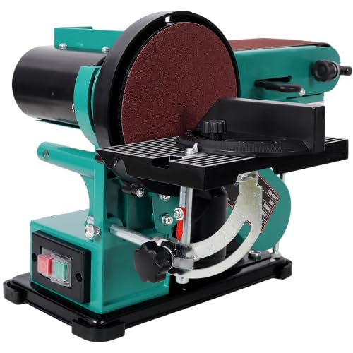 4" x 36" Belt Sander 6" Disc Polisher Grinder Q499465