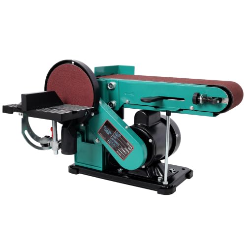 4" x 36" Belt Sander 6" Disc Polisher Grinder Q499465