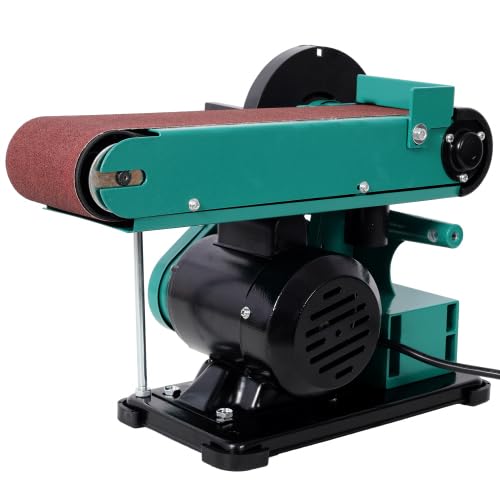 4" x 36" Belt Sander 6" Disc Polisher Grinder Q499465