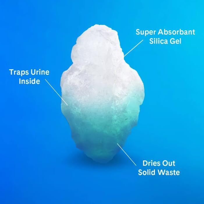 10 lb Unscented Silica Gel Cat Litter L515815