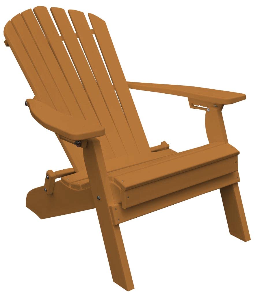 Cedar Poly Folding and Reclining Adirondack Chair Z178