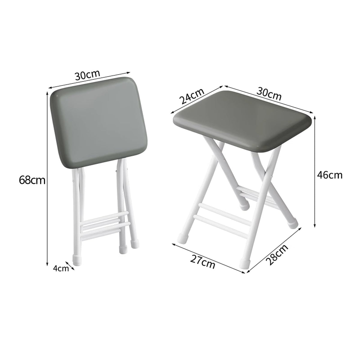 2 Pack Portable Padded Folding Chairs A7455
