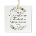 Ceramic 3-inch Square Ornament T22150