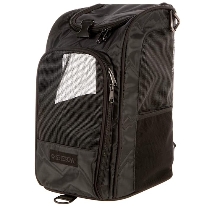 Black Medium Convertible Pet Carrier & Backpack U257