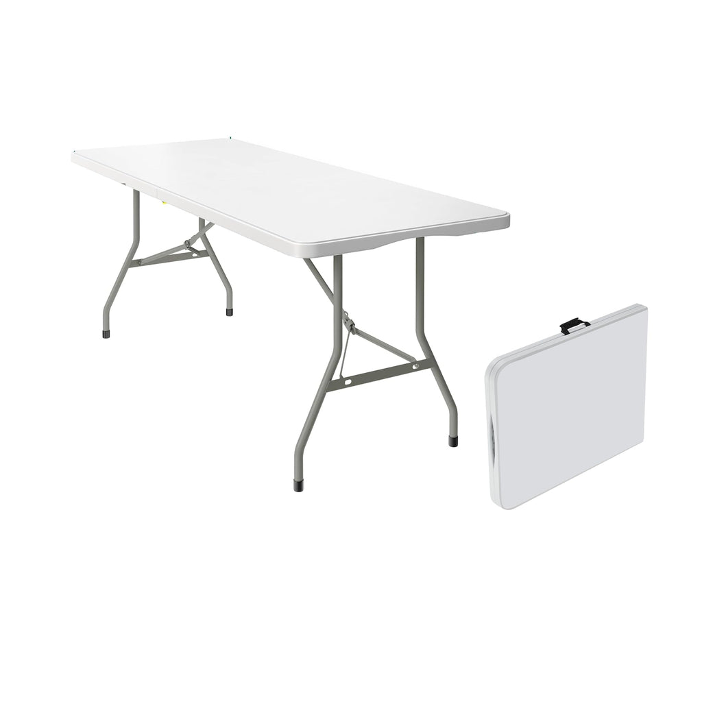 6FT White Folding Table J64141