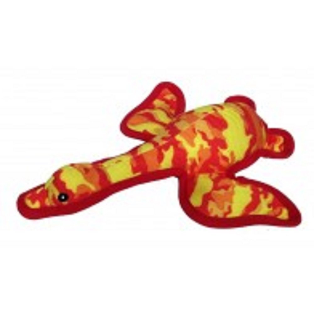Camouflage Duck Dog Chew Toy with Multi-Squeakers E4291