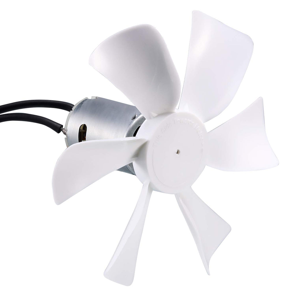 6" RV Vent Fan Blade & 12V Motor Replacement F82454