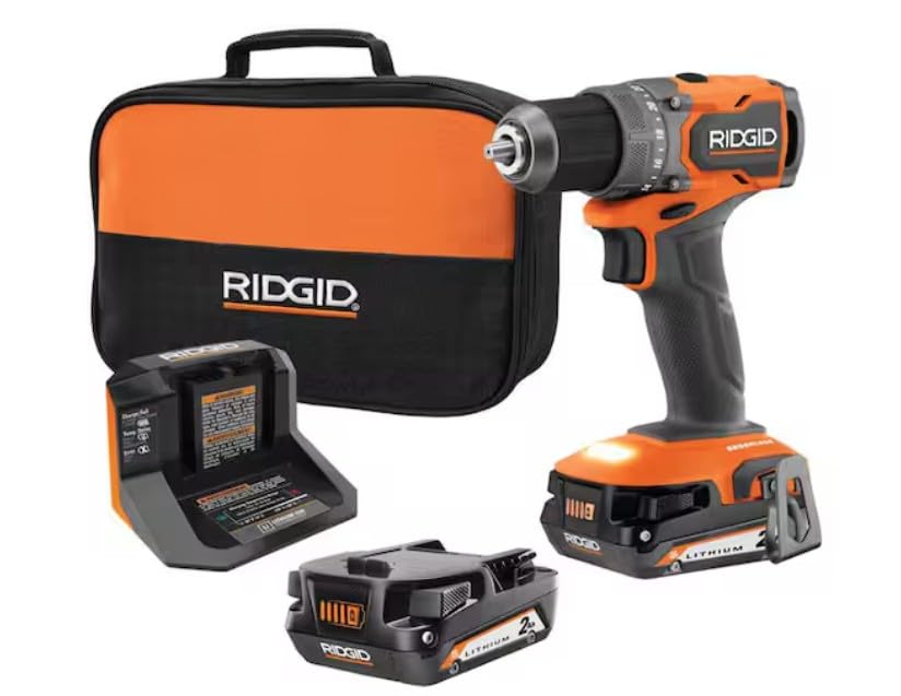 18V Brushless Cordless 1/2 in. Drill/Driver Kit with 2.0 Ah Batteries W510109