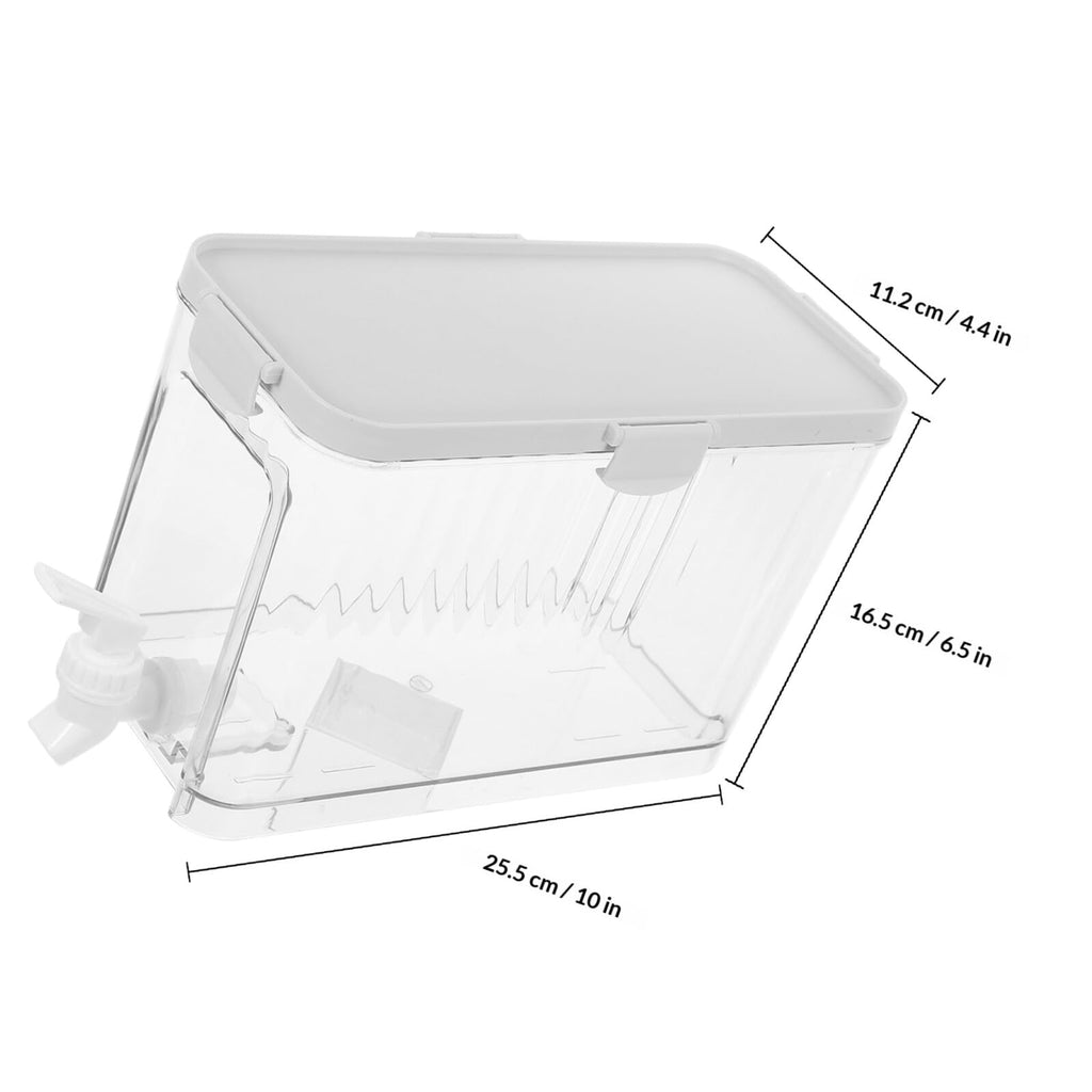 Refrigerator Water Jug with Faucet Large Capacity Beverage Dispenser P727