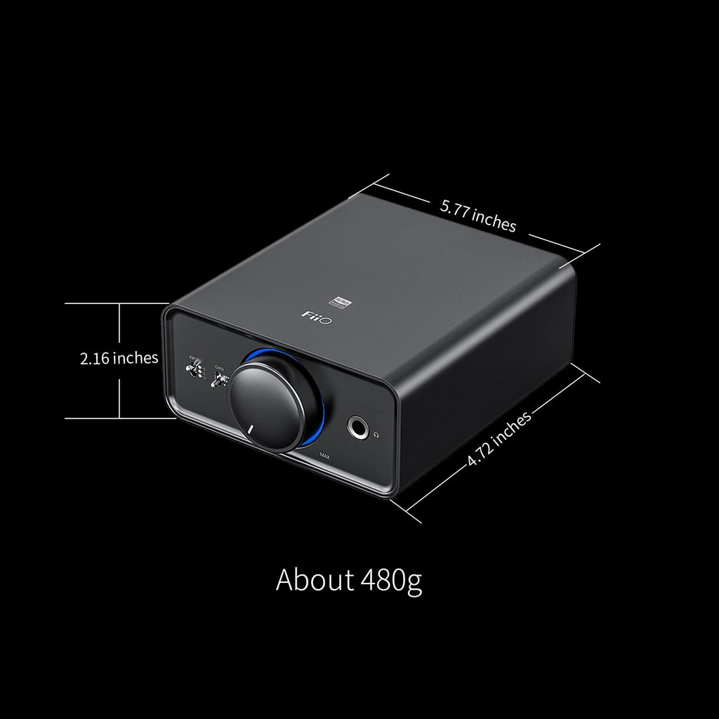 Portable Desktop Stereo Headphone Amplifier DAC W340
