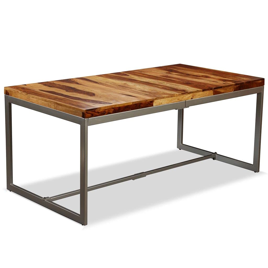 Wood Rectangular Dining Table Y54505