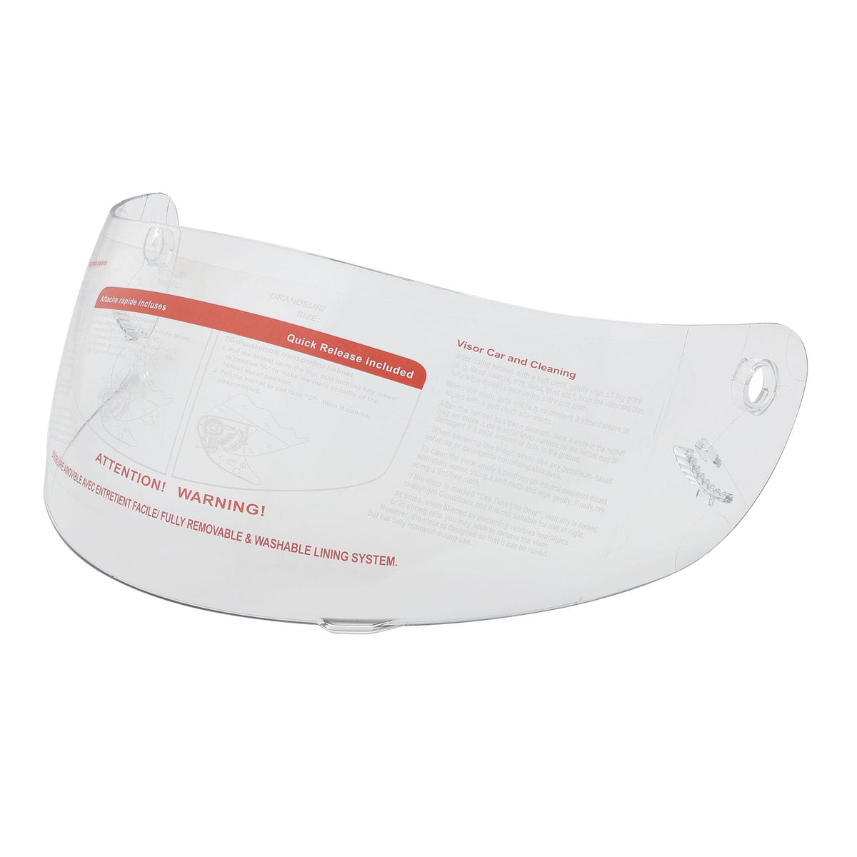 Motorcycle Flip Up Full Face Helmet Visor X8753