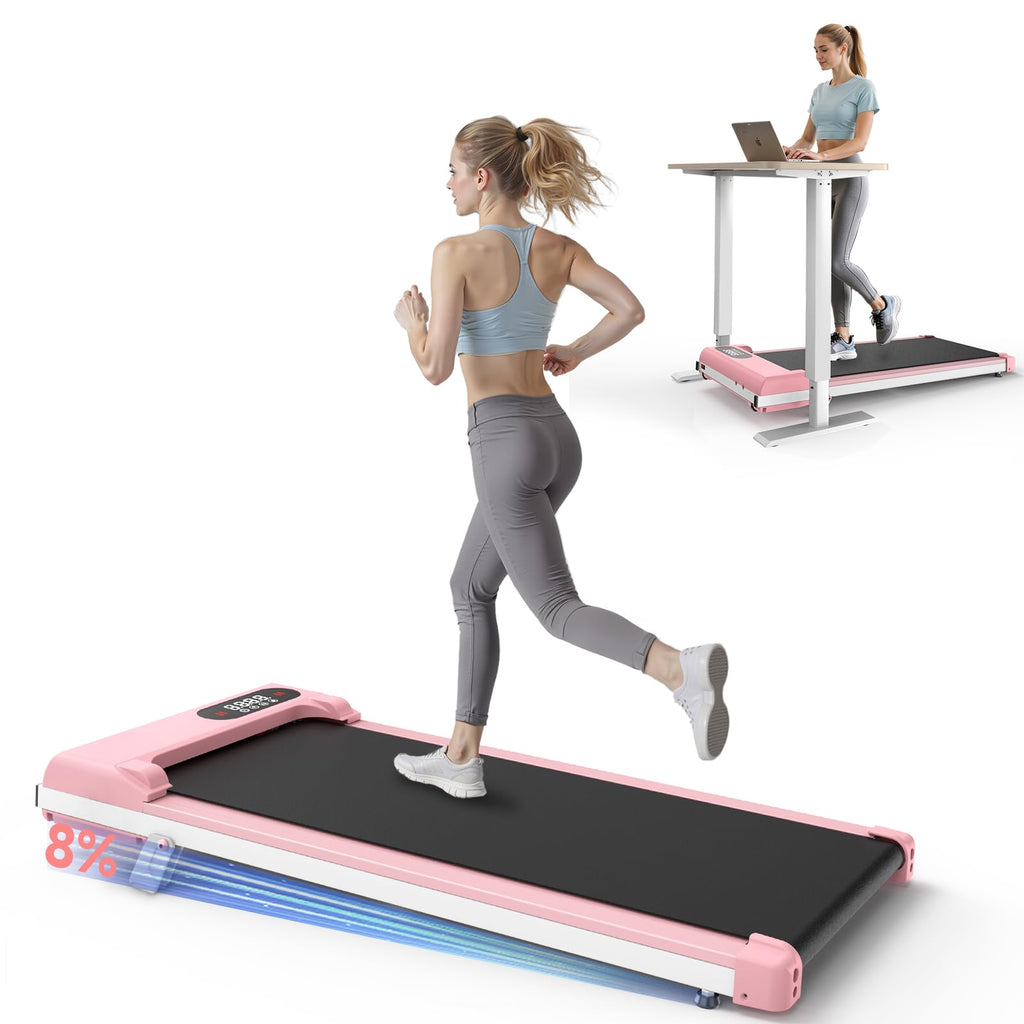 Incline Walking Pad with 8% Incline & 2.5HP Z627638