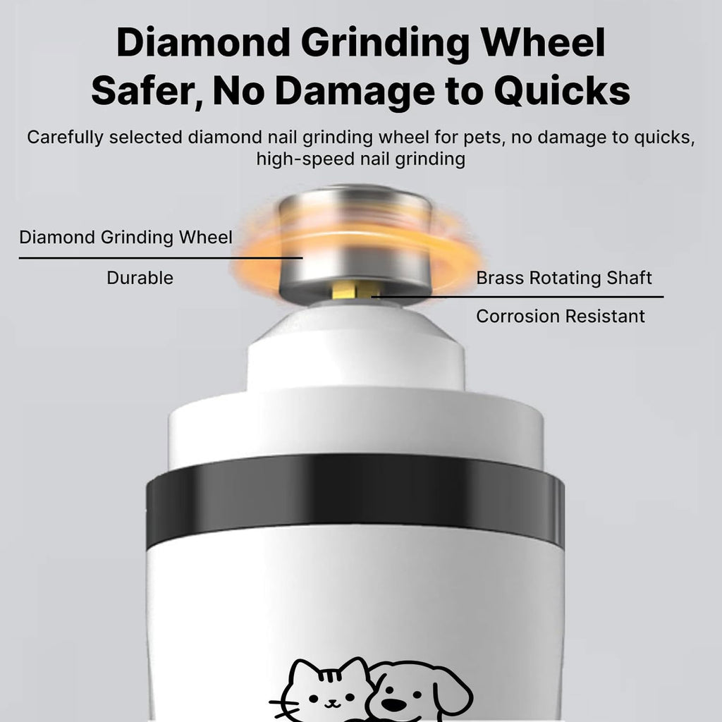 Dog Nail Grinder with Light Z995