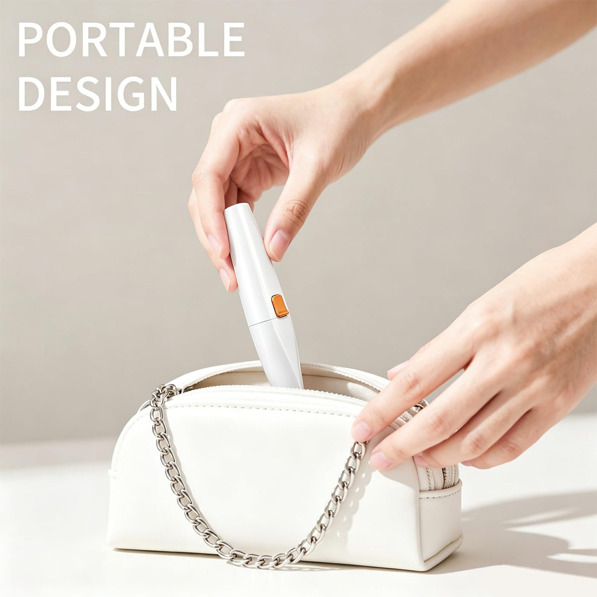2 in 1 Electric Facial Hair Removal with LED Light B359