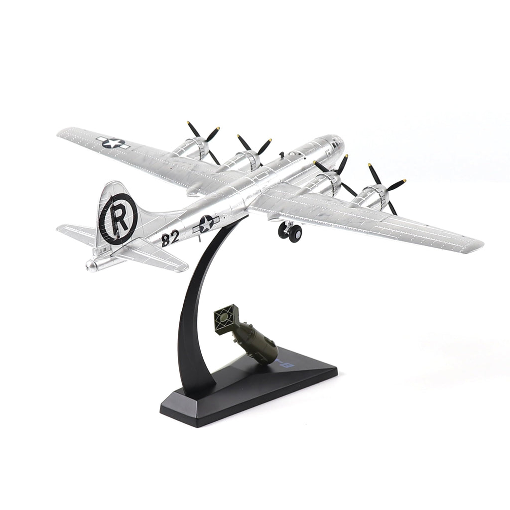 1/144 B-29 Bomber Metal Model Kit with Stand Diecast Airplane J656