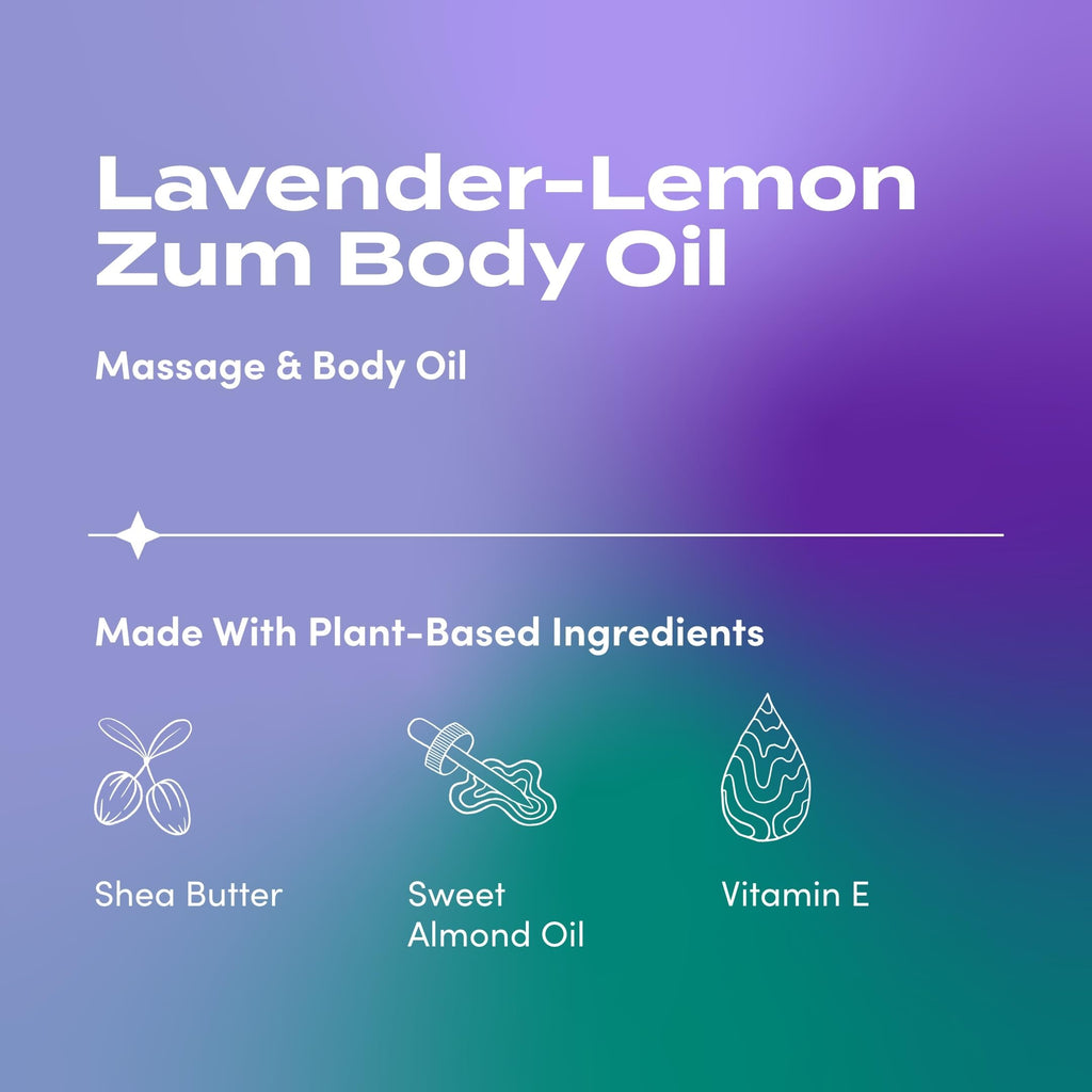 Lavender-Lemon Body & Massage Oil 4 fl oz O515