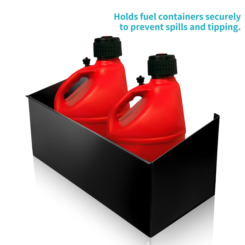 Black 5 Gallon Fuel Jug Holder S36978