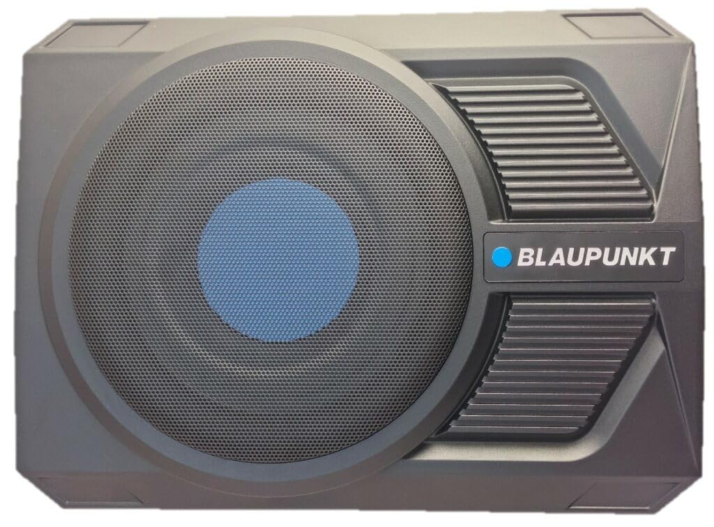 10-inch Powered Underseat Subwoofer Enclosure with Built-in Amplifier Y4323