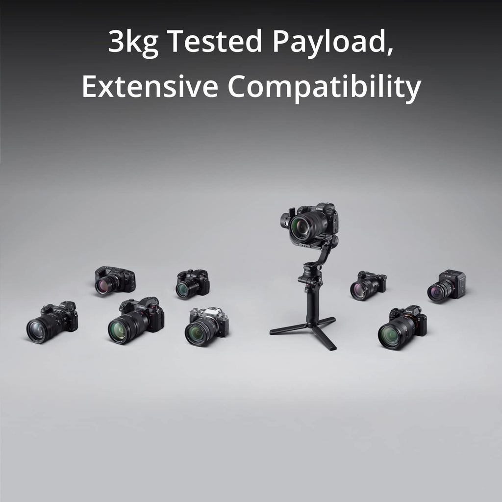 3-Axis Gimbal Stabilizer for DSLR and Mirrorless Camera D222