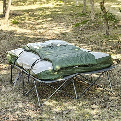 Folding Camping Cot with Pillows P601