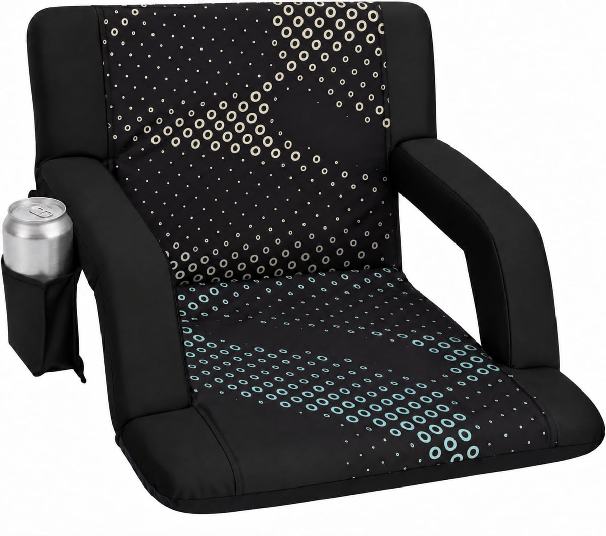 Blue Padded Stadium Seat with Back Support Y335