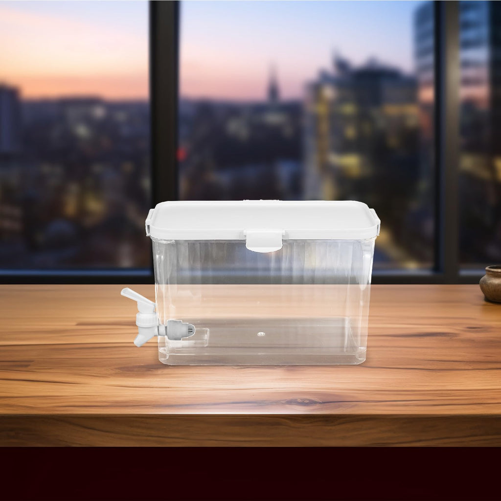 Refrigerator Water Jug with Faucet Large Capacity Beverage Dispenser P727