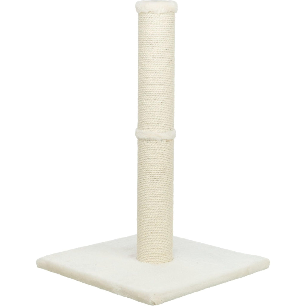 Beige Jute Cat Scratching Post V91332