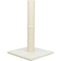 Beige Jute Cat Scratching Post V91332