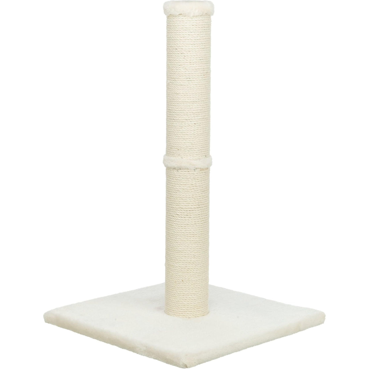 Beige Jute Cat Scratching Post V91332
