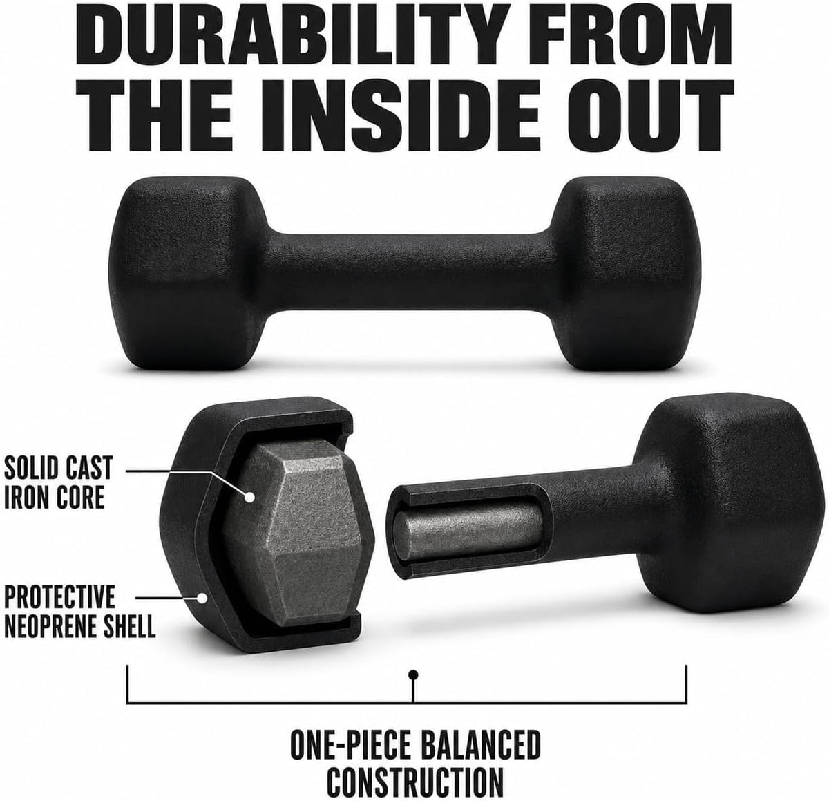 10lb Neoprene Dumbbell Pair W11505