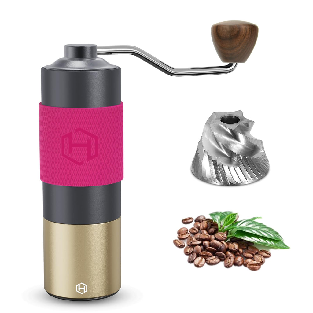 Manual Coffee Grinder 30g CNC Stainless Steel Conical Burr N79215