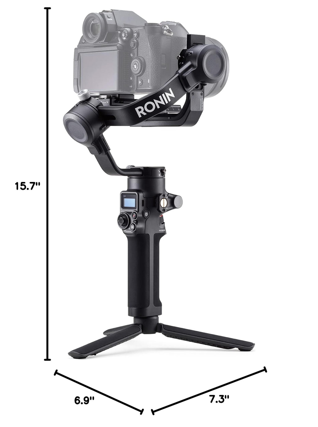 3-Axis Gimbal Stabilizer for DSLR and Mirrorless Camera D222