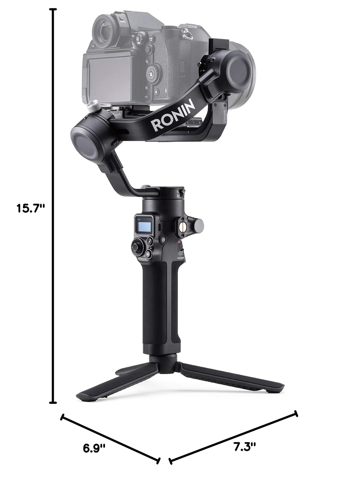 3-Axis Gimbal Stabilizer for DSLR and Mirrorless Camera D222