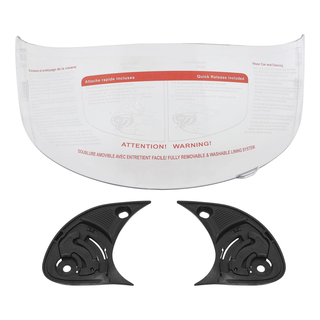 Motorcycle Flip Up Full Face Helmet Visor X8753