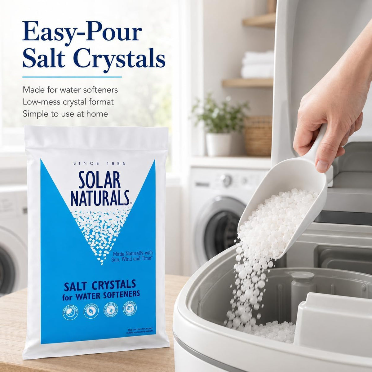 Water Softener Salt Crystals 40lb 2 Pack R423004