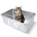 Stainless Steel Cat Litter Box U629