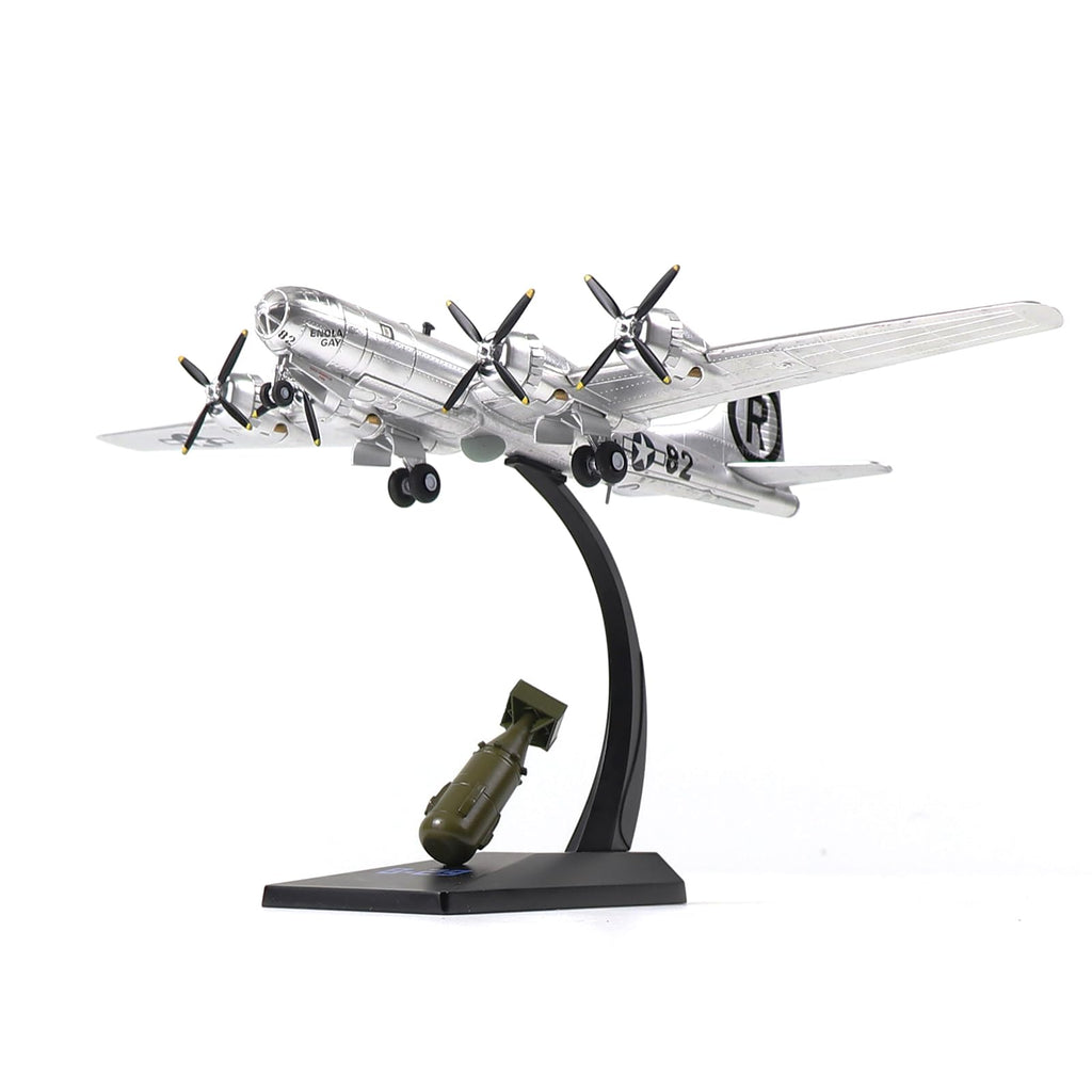 1/144 B-29 Bomber Metal Model Kit with Stand Diecast Airplane J656