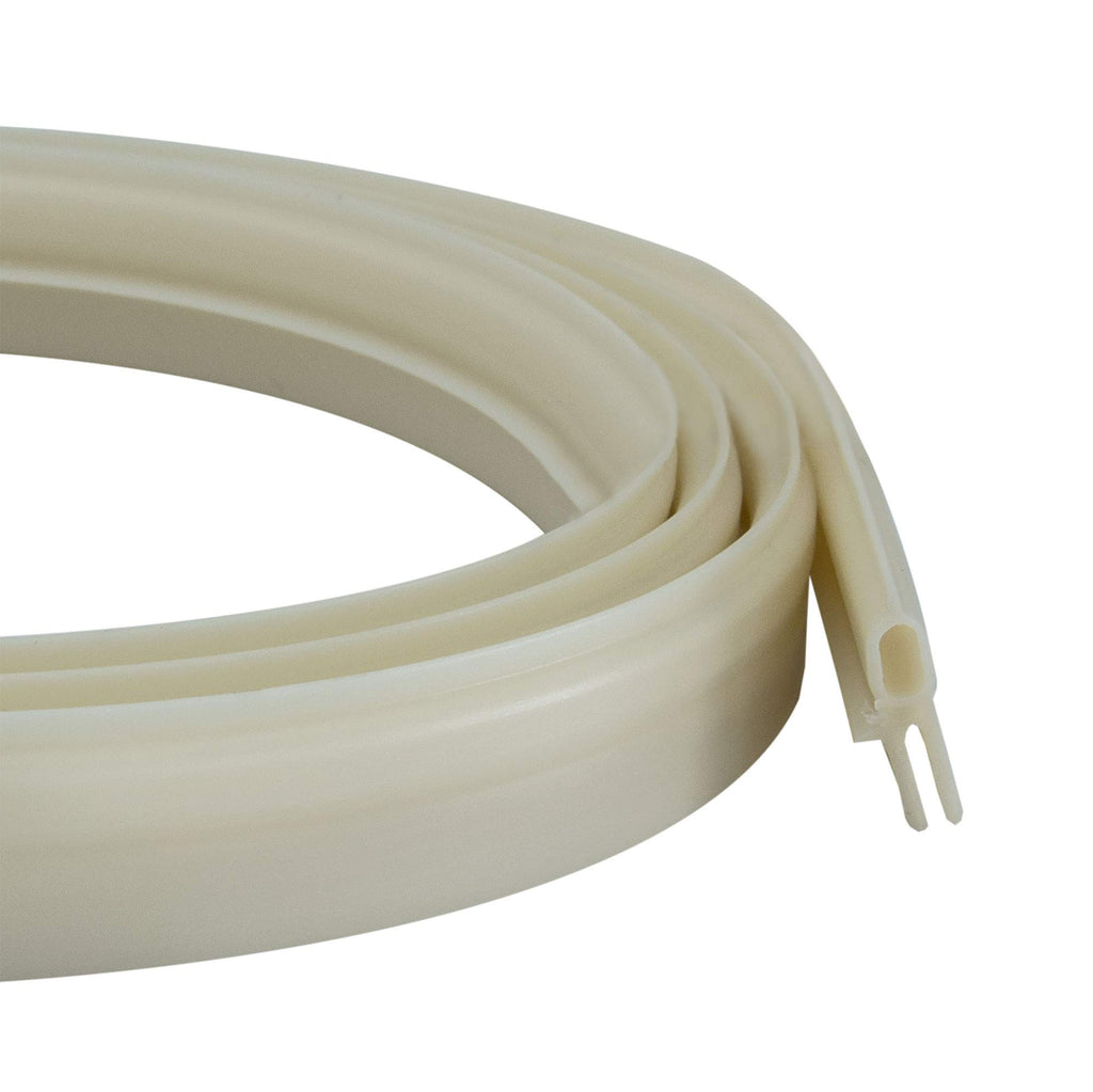 White Vinyl RV Roof Vent Seal 1 Pack T544