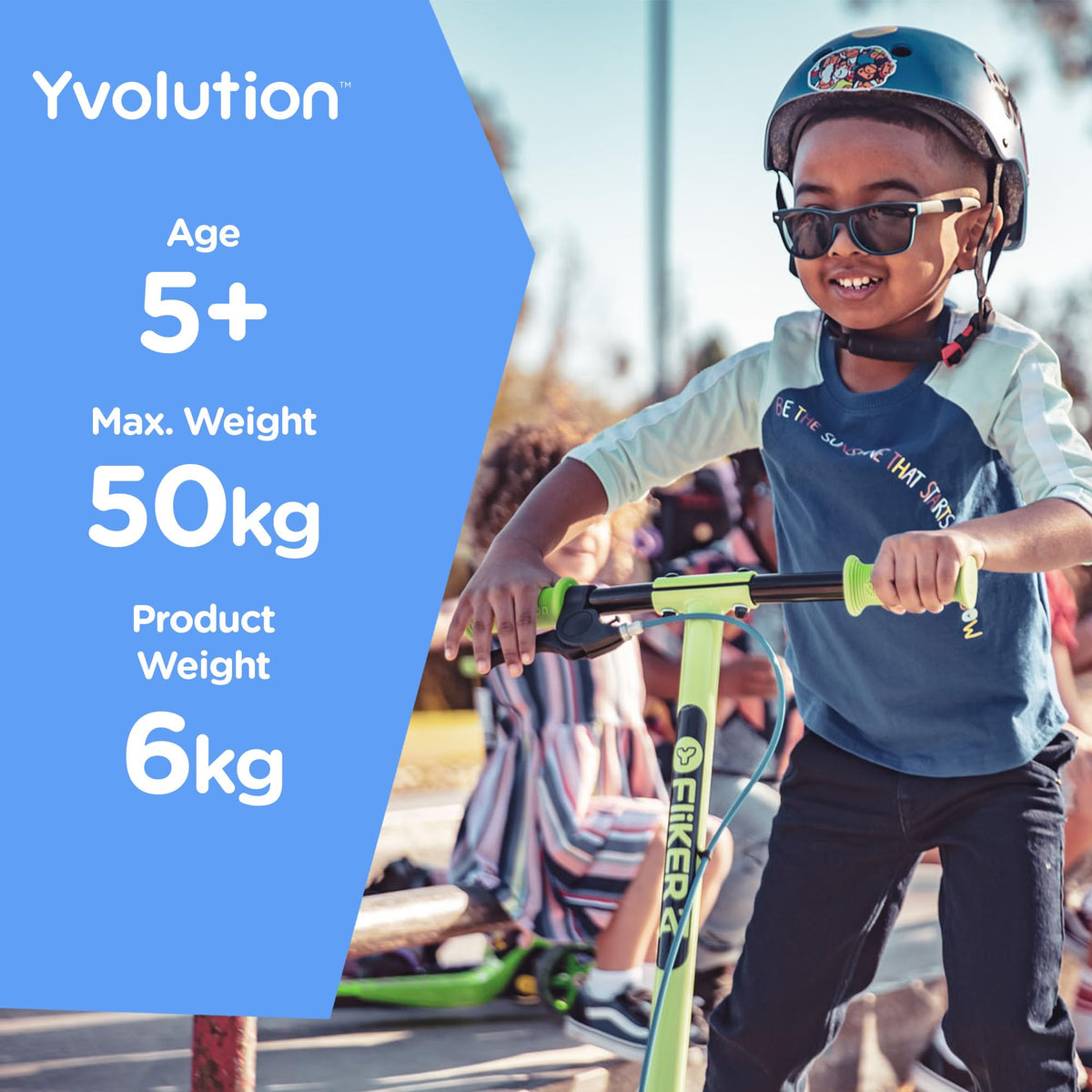 3-Wheel Wiggle Scooter with Hand Brake M180