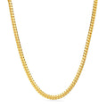 18K Gold Over 925 Sterling Silver Miami Cuban Chain Necklace Q2275