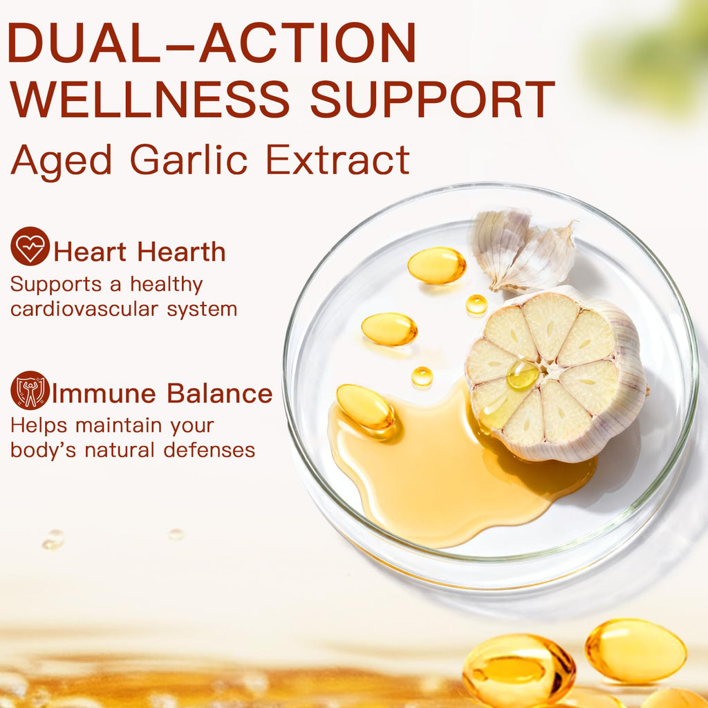 Odorless Organic Garlic Capsules L2081