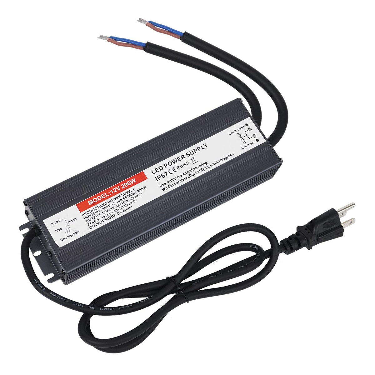 200W 12V LED Power Supply O89168