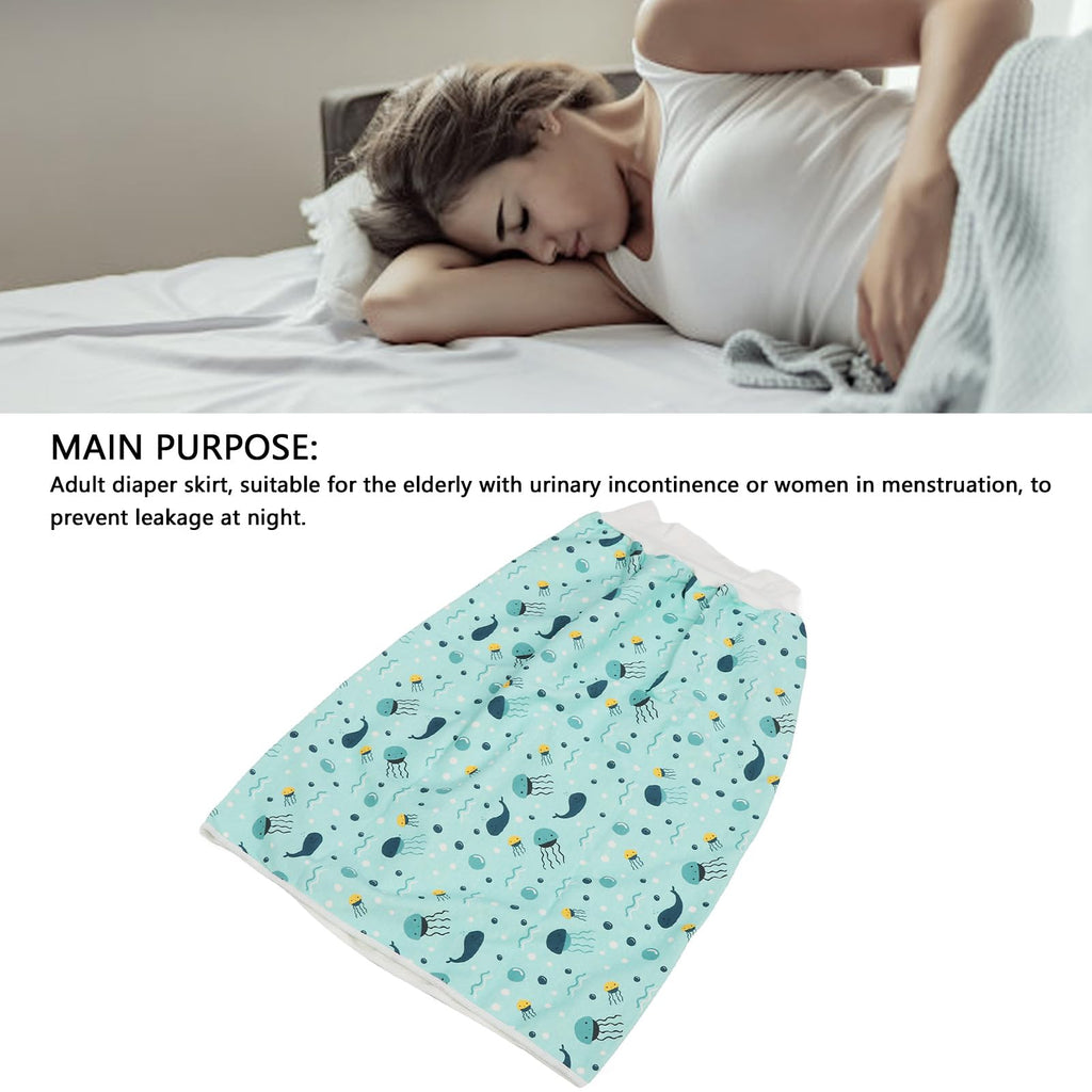 Washable Cotton Reusable Incontinence Bed Pad XL P47937