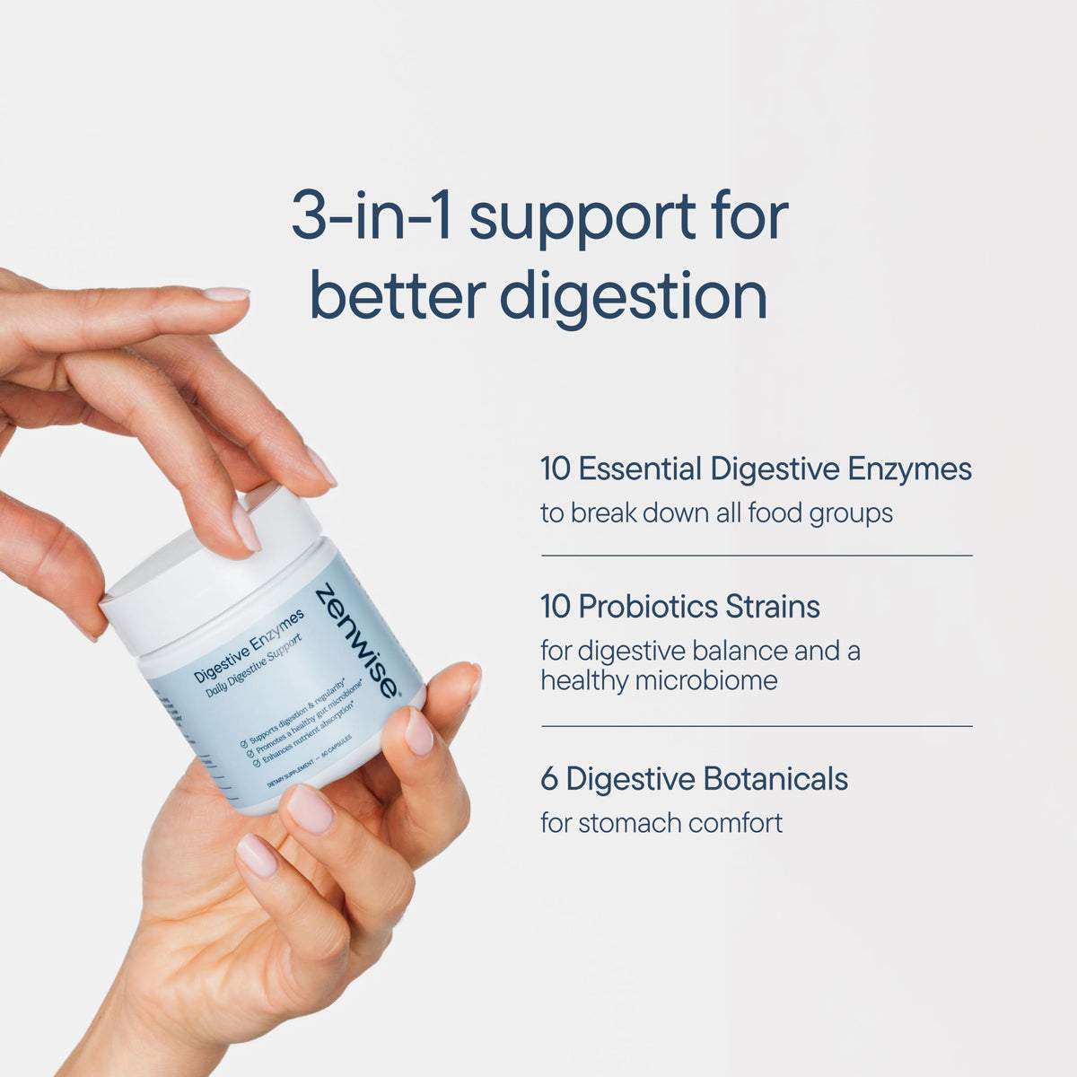 Digestive Enzymes Probiotics 180 CT Z5764