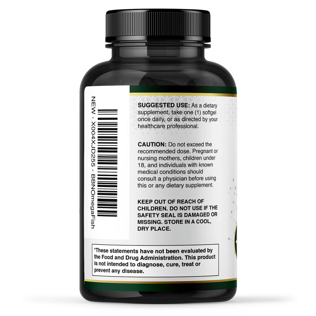 Omega 3 Fish Oil 1400 mg 60 Softgels L782106