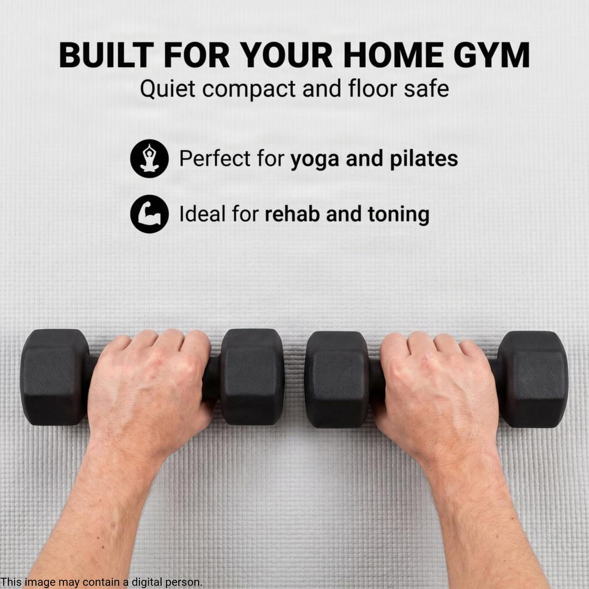 10lb Neoprene Dumbbell Pair W11505